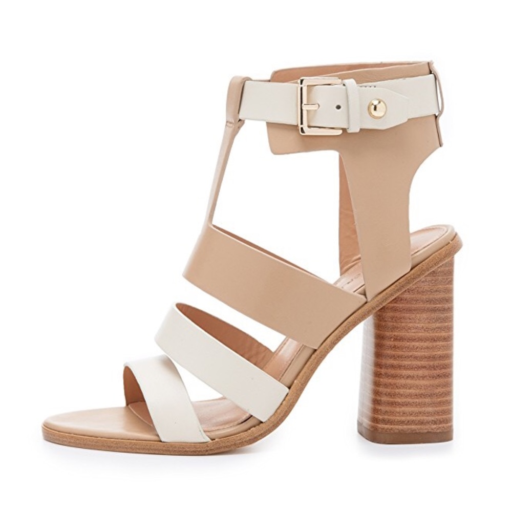 Sigerson Morrison Coria Ankle Strap Sandal Heels size 6